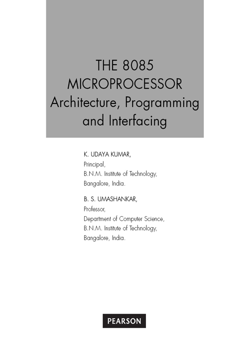 Microprocessor and interfacing pdf book download