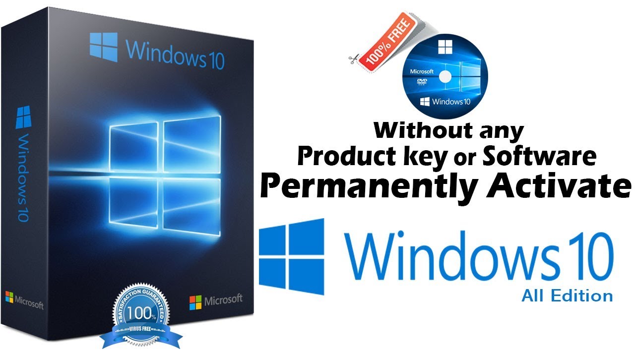 Permanently Activate Windows 10